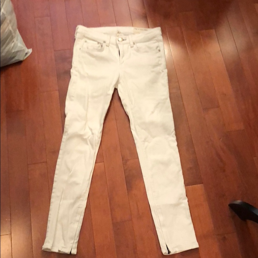 White rag and bone jeans